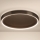 Eglo - prigušivo LED stropno svjetlo LED/10W/230V + 4x LED/9,5W 2200-6500K Ø 55 cm smeđe + daljinski upravljač
