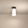 Eglo - prigušivo LED stropno svjetlo LED/5,5W/230V + LED/1,6W 2200-6500K promjer 25 cm crni krom + daljinski upravljač