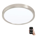 Eglo - Prigušivo LED stropno svjetlo za kupaonicu LED/19,5W/230V 2700-6500K IP44 ZigBee Ø 28,5 cm
