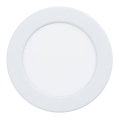 Eglo - Prigušivo LED ugradno stropno svjetlo LED/5,5W/230V promjer 11,7 cm