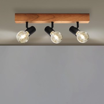 Eglo - Reflektorska svjetiljka TOWNSHEND 3xE27/60W/230V - FSC certificirano