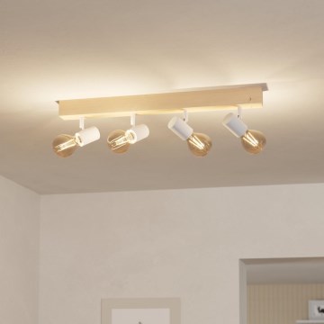 Eglo - Reflektorska svjetiljka TOWNSHEND 4xE27/60W/230V - FSC certificirano