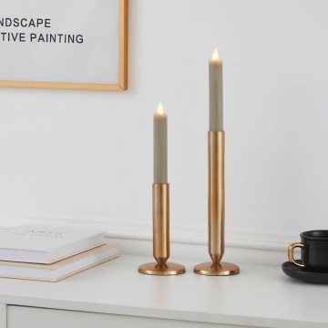 Eglo - SET 2x LED Svijeća LED/1xAAA 15 cm bež