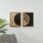 Eglo - SET 2x Slika na platnu 43x33 cm crna/zlatna
