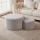 Eglo - SET 2x Tabureti promjera 45,5/70 cm siva