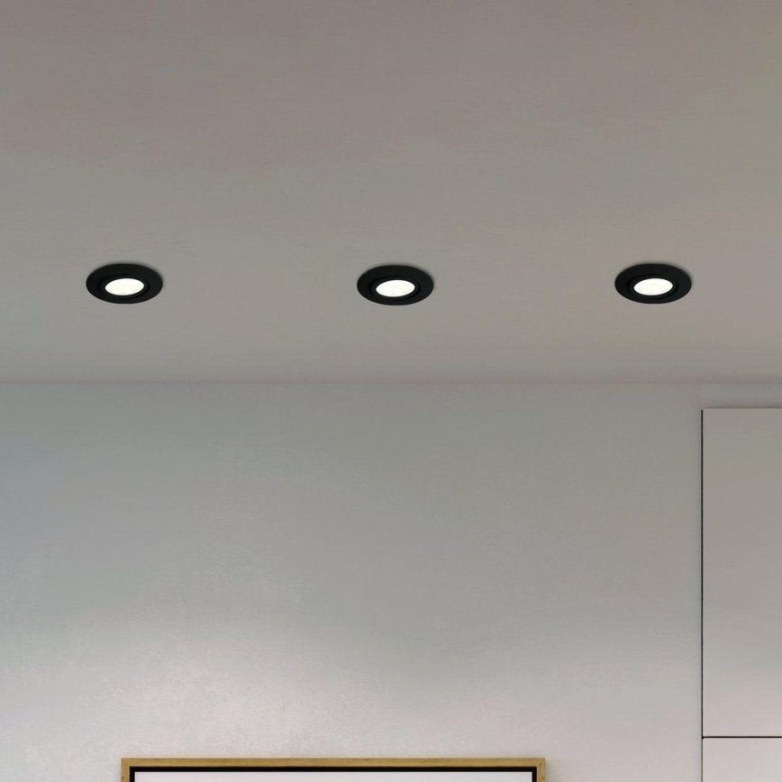 Eglo - SET 3x LED Prigušiva ugradbena svjetiljka PINEDA LED/5,5W/230V