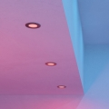 Eglo - SET 3x LED RGBW prigušivo kupaonsko ugradno stropno svjetlo LED/2,8W/230V 2700-6500K Ø 8,8cm IP44 matirani krom