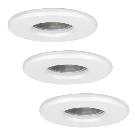 Eglo - SET 3x LED svjetiljka za kupaonicu IGOA 1xGU10/3,3W/230V IP44