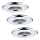 Eglo - SET 3x LED Svjetiljka za kupaonicu IGOA 1xLED/3,3W/230V IP44