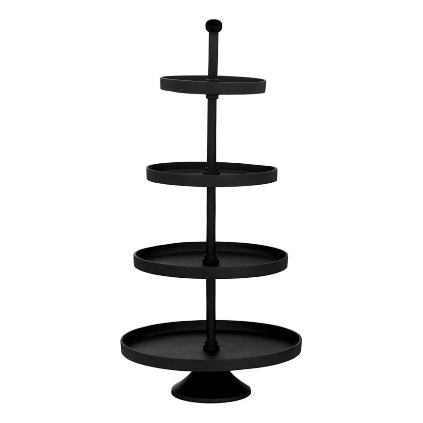Eglo - Stalak za posluživanje 70x35 cm crna
