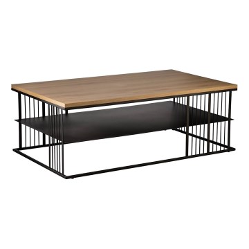 Eglo - Stolić za kavu 36x100 cm smeđa/crna - FSC certificirano