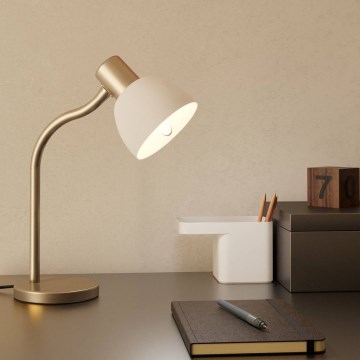 Eglo - Stolna lampa 1xE14/25W/230V mat krom