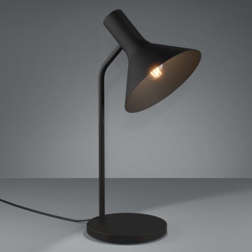 Eglo - Stolna lampa 1xE27/28W/230V crna