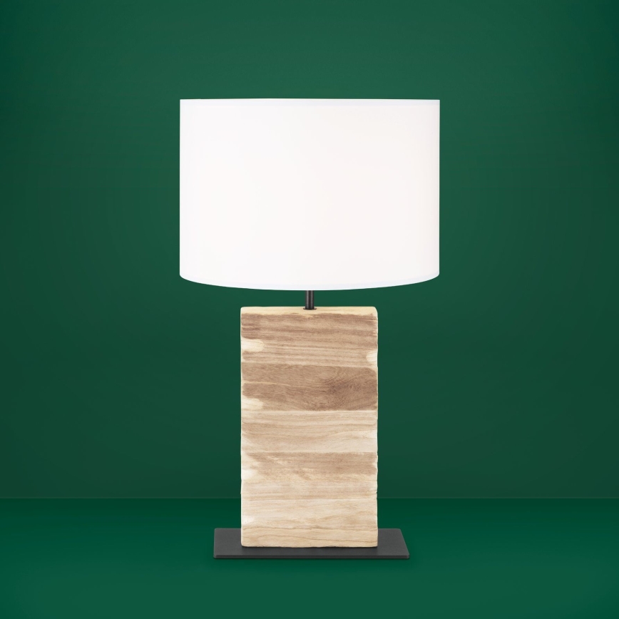 Eglo - Stolna lampa 1xE27/40W/230V 62,5 cm smeđa