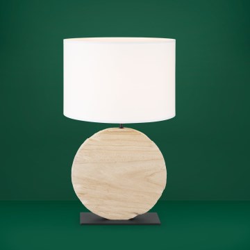 Eglo - Stolna lampa 1xE27/40W/230V 63,5 cm smeđa