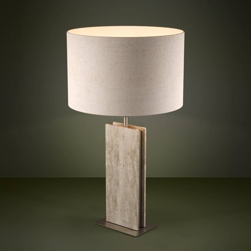 Eglo - Stolna lampa 1xE27/40W/230V bež