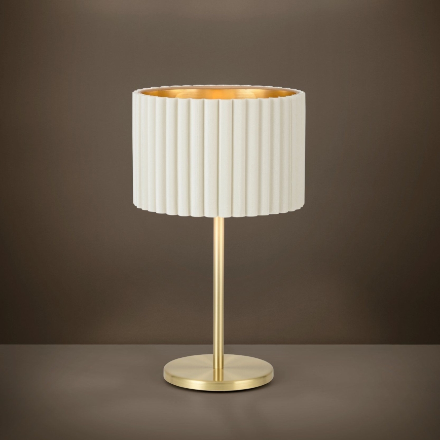 Eglo - Stolna lampa 1xE27/40W/230V bijela