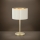 Eglo - Stolna lampa 1xE27/40W/230V bijela