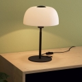 Eglo - Stolna lampa 1xE27/40W/230V crna/bijela