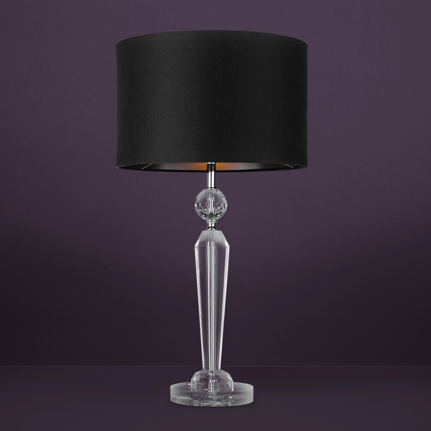 Eglo - Stolna lampa 1xE27/40W/230V crna