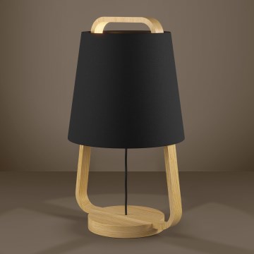 Eglo - Stolna lampa 1xE27/40W/230V crna