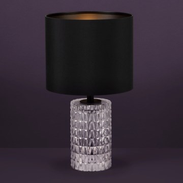 Eglo - Stolna lampa 1xE27/40W/230V crna