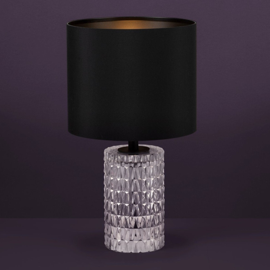 Eglo - Stolna lampa 1xE27/40W/230V crna