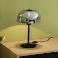 Eglo - Stolna lampa 1xE27/40W/230V crna/siva