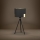 Eglo - Stolna lampa 1xE27/40W/230V crna/zlatna