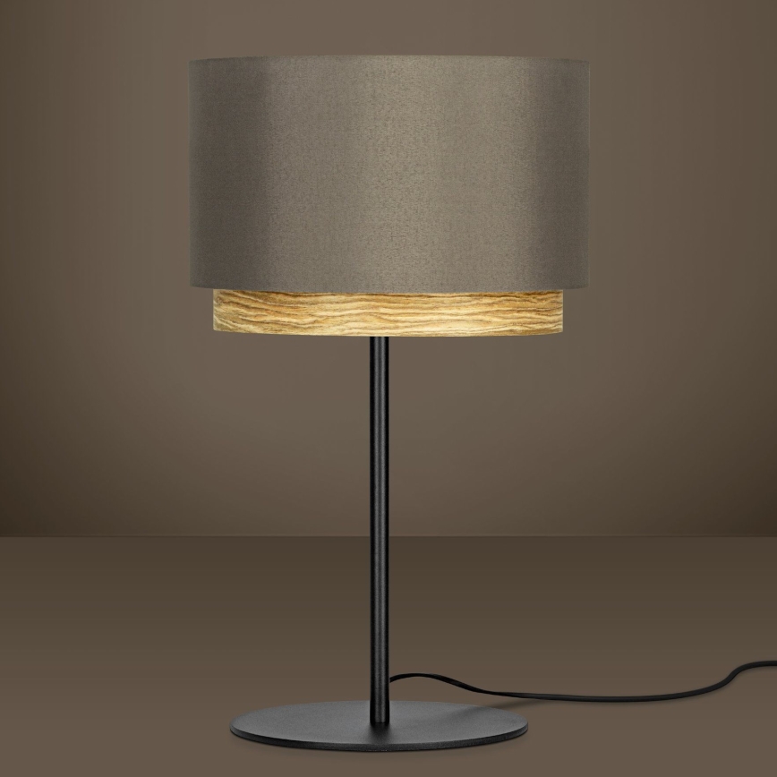 Eglo - Stolna lampa 1xE27/40W/230V smeđa