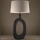 Eglo - Stolna lampa 1xE27/60W/230V 88 cm crna/krem