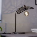 Eglo - Stolna lampa 1xE27/60W/230V brončana
