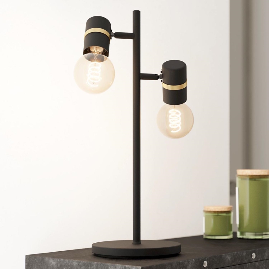 Eglo - Stolna lampa 2xE27/10W/230V