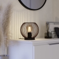 Eglo - Stolna svjetiljka 1xE27/60W/230V crna