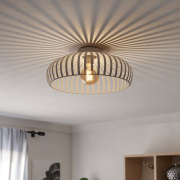 Eglo - Stropna svjetiljka 1xE27/40W/230V, promjer 43 cm, pješčana