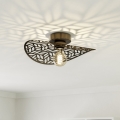 Eglo - Stropna svjetiljka 1xE27/60W/230V, promjer 40 cm, brončana