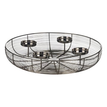 Eglo - Svijećnjak pr. 45 cm sjajni krom
