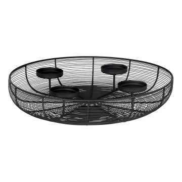 Eglo - Svijećnjak promjera 45 cm crne boje