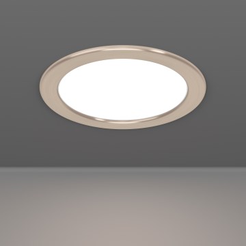 Eglo - Ugradna LED svjetiljka LED/10,5W/230V 2700/4000/6500K Ø 16,8 cm matirani krom