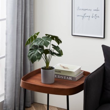 Eglo - Umjetna biljka u tegli za cvijeće 42x30 cm monstera