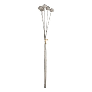 Eglo - Umjetni cvijet 58,5 cm srebrna