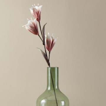 Eglo - Umjetni cvijet 85 cm crvena