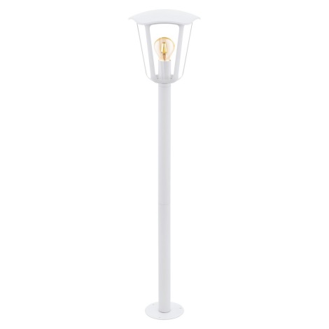 Eglo - Vanjska lampa 1xE27/60W/230V IP4visina 995 bijela