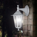 EGLO - Vanjska zidna svjetiljka 1xE27/60W /230V IP44 bijela