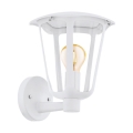 Eglo - Vanjska zidna svjetiljka 1xE27/60W/230V IP4bijela