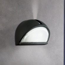 EGLO - Vanjska zidna svjetiljka 1xE27/60W crna IP44