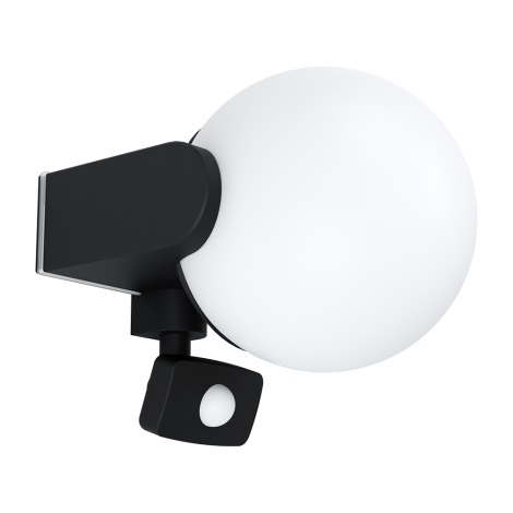 Eglo - Vanjska zidna svjetiljka sa senzorom 1xE27/15W/230V IP44