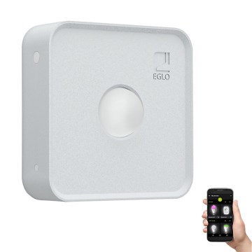 Eglo - Vanjski senzor pokreta i sumraka CONNECT SENSOR 12 m 3xAA bijeli IP44