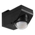 Eglo - Vanjski senzor pokreta i sumraka, domet 12 m, crni, IP44