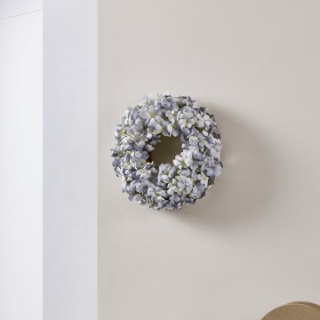 Eglo - Vijenac od umjetnog cvijeća pr. 35 cm plava